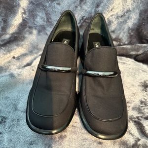 Via Spiga Women’s Chunky Heel Loafer. Size 7.